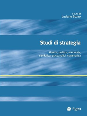 cover image of Studi di strategia